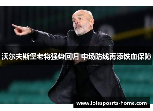 沃尔夫斯堡老将强势回归 中场防线再添铁血保障